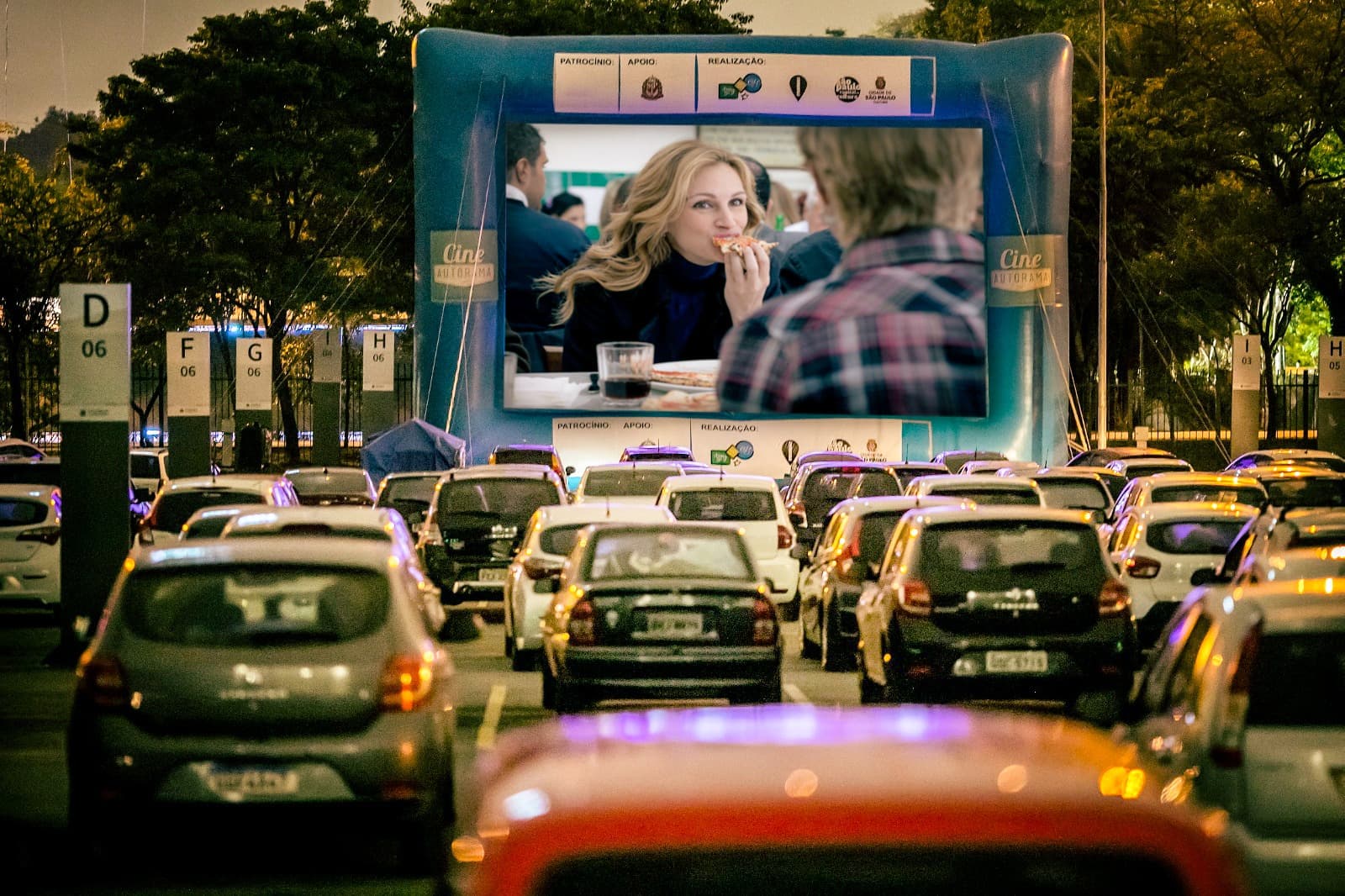 Cinema drive-in gratuito volta ao Engenho Central com quatro filmes